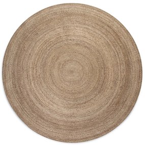 Okrągły dwustronny dywan z juty ø 140 cm Braided Grey – Hanse Home