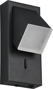 Kinkiet LED w kolorze matowej czerni Raglan – Trio