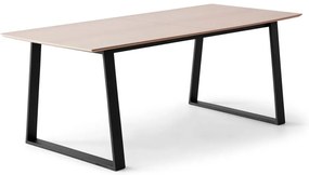 Naturalny rozkładany stół z blatem w dekorze dębu 100x210 cm Meza – Hammel Furniture