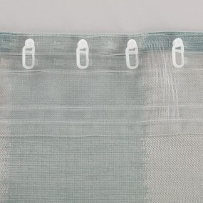 Zasłona BASIC na taśmie marszczącej 130x280 cm miętowy 1szt.