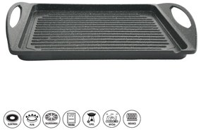 Aluminiowa płyta grillowa 27x42 cm GRANDE – Orion