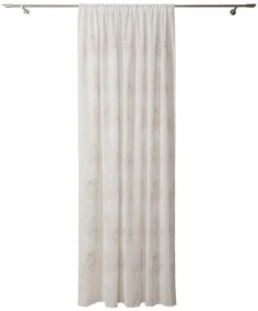 Beżowa firanka 140x260 cm Cybele – Mendola Fabrics