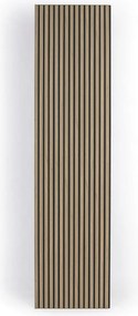Drewniany panel akustyczny, 2400 x 600 mm, B2BP007, orzech