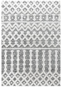 Dywan nowoczesny 3D La Casa szaro-kremowy 200 cm x 290 cm