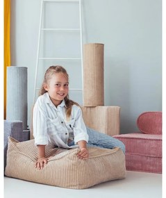 Miętowa sztruksowa poduszka na sofę dziecięcą Roll – Wigiwama