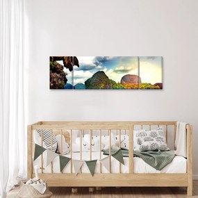 Obraz - Zatoka Phang Nga (170x50 cm)