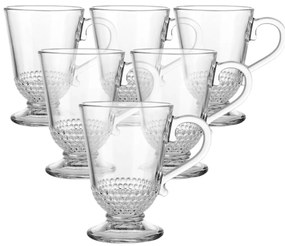Altom Zestaw szklanek na nóżce Siena Pearls 320 ml, 6 szt.