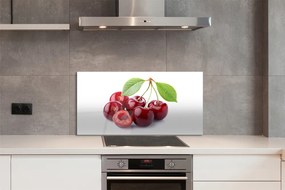 Panel szklany do Kuchni Słodkie Czereśnie