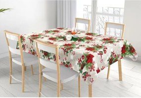 Bellatex Obrus Poinsecja czerwony, 70 x 70 cm, 70 x 70 cm