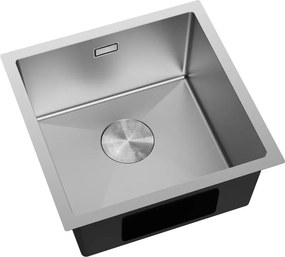Mexen Trixo zlewozmywak stalowy 1-komorowy 440 x 440 mm, inox - 6413441000-01
