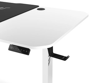 Biurko z regulacją wysokości DIABLO X-TENSIO 1600 białe
