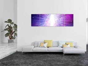 Abstrakcyjny obraz - Kobieta (170x50 cm)