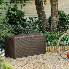 Keter Skrzynia ogrodowa do przechowywania Emily brązowy, 118 x 58 x 45 cm
