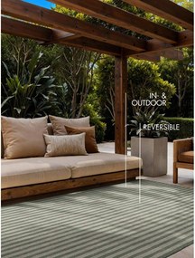 Zielony/kremowy dywan odpowiedni na zewnątrz 160x230 cm Haringey Linley – Ted Baker