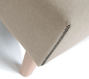 Beżowa ławka Kave Home Lydia