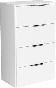 Szafka Na Buty Biała Komoda Do Przedpokoju Nowoczesna Półka Obuwie