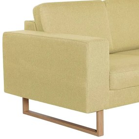 Elegancka trzyosobowa sofa Williams 3X - zielona