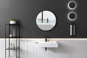 Umywalka ścienna PB2142 z odlewu mineralnegoBiały mat - 60 x 42 x 10 cm
