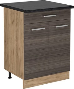 Szafka dolna do kuchni szlachetna szarość 60x60x81.6 r-line