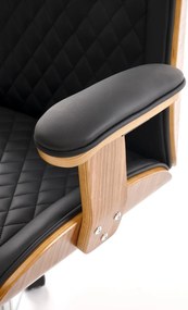 Fotel biurowy z oparciem ze sklejki Timber Halmar