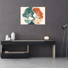 Obraz – Drzewo pełne energii (70x50 cm)