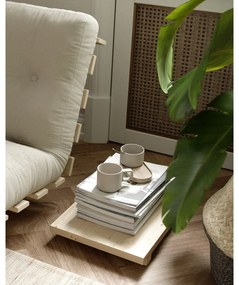 Zestaw 2 szafek nocnych z drewna sosnowego w naturalnym kolorze Karup Design Dock Natural