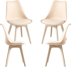 Zestaw 4 Krzese Synk Suprym