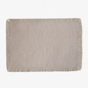 Bawełniana Podkładka Nedeliya Sand Grey - Sklum