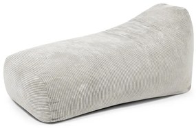 Kremowy sztruksowy worek do siedzenia Snug Long 140 – SLOWDOWN