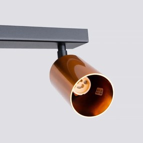 Listwa oświetleniowa WINX 2 czarna/miedziana SOLLUX  LIGHTING