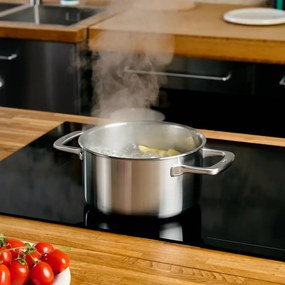 Garnek ze stali nierdzewnej z pokrywką odpowiedni na indukcję 4 l Lucca 3.0 – FABINI