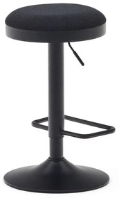 Czarne hokery zestaw 2 szt. 58 cm Zaib – Kave Home