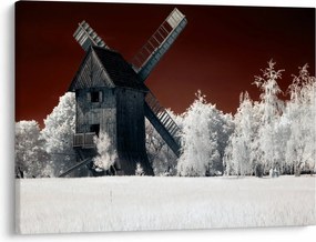Obraz młyna (70x50 cm)