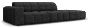 Antracytowy szezlong (lewostronny) Chicago – Cosmopolitan Design