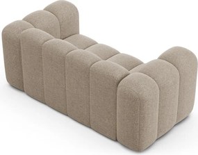 Beżowa sofa z tkaniny szenilowej 170 cm Lupine – Micadoni