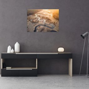 Obraz - Świt nad meandrami (70x50 cm)