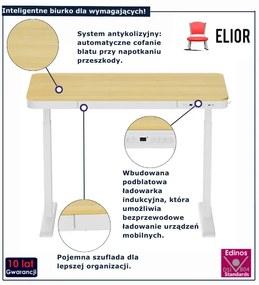 Biurko elektryczne do pracy na stojąco D4-L40