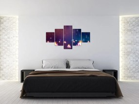 Obraz - Magiczne lilie wodne (125x70 cm)
