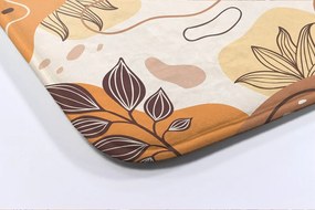 Dywanik antypoślizgowy do łazienki Dywanik antypoślizgowy do łazienki Kwiatowe Abstrakcje