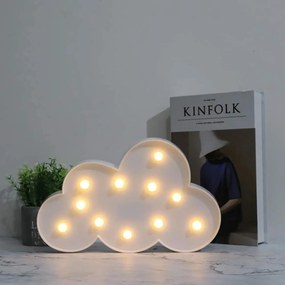 Lampka dziecięca LED CLOUD, 29,5 cm