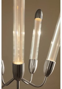 Stalowa lampa wisząca w kolorze srebra ze szklanym kloszem ø 69 cm Lemon Squeeze – UMAGE