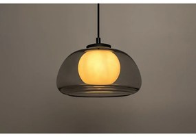 Rabalux 72275 nowoczesny żyrandol wiszący Elowen, przydymiony, G9, 1x maks. 5 W