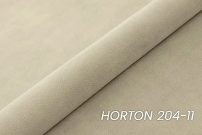 Narożnik Magnis L z funkcją spania prawostronny - beżowa dzianina łatwoczyszcząca Horton 204-11 - Końcówka serii