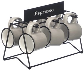 Filiżanki do espresso, 6 sztuk, 100 ml