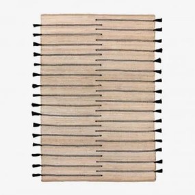 Prostokątny Dywan Z Juty I Tkaniny Plamena 225 X 300 Cm - Sklum