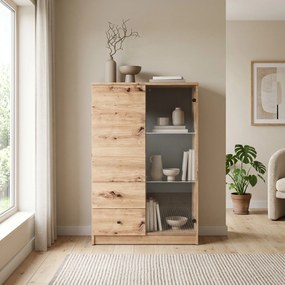 Komoda NATURIO 80 cm do Salonu Sypialni Dąb artisan
