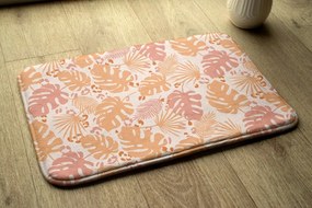 Dywanik antypoślizgowy do łazienki Dywanik antypoślizgowy do łazienki Liście Monstera wzór