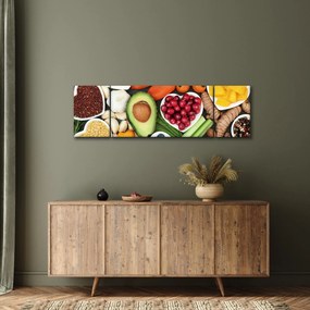 Obraz - Zdrowa żywność (170x50 cm)
