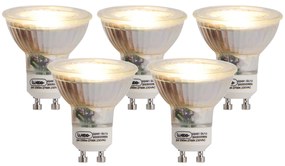 Zestaw 5 żarówek LED GU10 3W 230lm 2700K