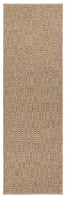 Brązowy chodnik BT Carpet Nature 500, 80x500 cm